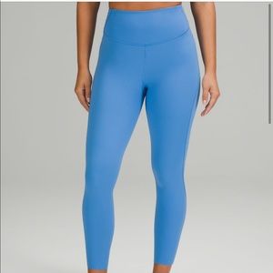 NWT Lululemon Leggings!! Base Pace High Rise Tight (Nulux) 25” in Blue Nile